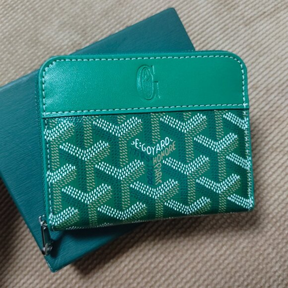 Goyard Handbags - Goyard Green Wallet